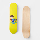 lustige Skateboard "HEAD START CREW" (Vorderseite)