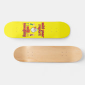 lustige Skateboard "STILL NAUGHTY" (Horizontal)