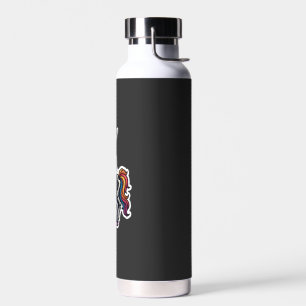 Lustige Skelett-Einhorn-Liebhaber Gruselige Hallow Trinkflasche