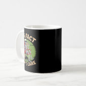 Lustige Skelett-Fußballmutter, Fußballmutter-Seite Kaffeetasse (Vorderseite Links)