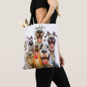 Lustige skurrile Tiere Tasche (Von Nahem)