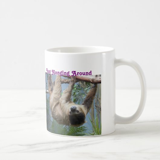 Lustige Sloth-Tasse Kaffeetasse (Rechts)