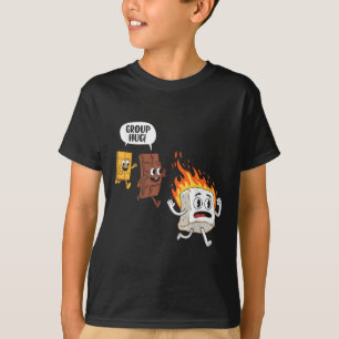 Lustige Smores Camping-Röst Outdoor-Abenteuer Lo T-Shirt