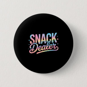 Lustige Snack-Esser-Spruch Humorvoller Food-Lover Button