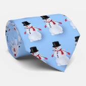 Lustige Snowman-Krawatte Krawatte (Gerollt)