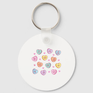 Lustige Social-Distance-Valentins-Candy-Konversati Schlüsselanhänger