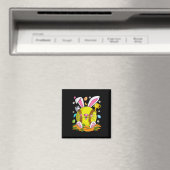 Lustige Softll Und Hasengesicht Eier Frohen Ostert Magnet (In Situ (Geschirrspüler))