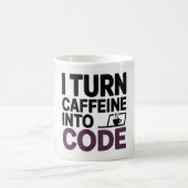 Lustige Software-Entwickler-Kaffeetasse — "Ich ver Kaffeetasse (Mittel)