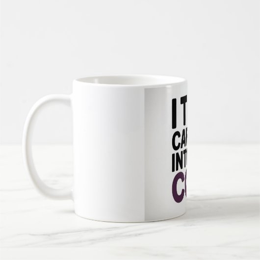 Lustige Software-Entwickler-Kaffeetasse — "Ich ver Kaffeetasse (Links)