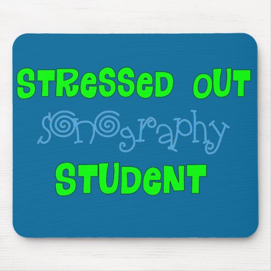Lustige Songraphy Studenten-Geschenke Mousepad (Vorne)