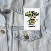 Lustige Sonnenbrille Avocado Button (Insitu)