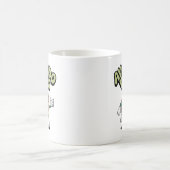 Lustige Sonnenbrille Avocado Kaffeetasse (Mittel)