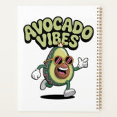 Lustige Sonnenbrille Avocado Planer (Rückseite)