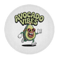 Lustige Sonnenbrille Avocado