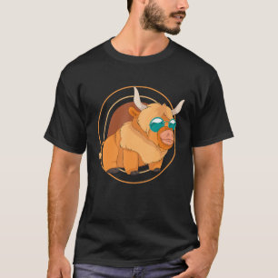 Lustige Sonnenbrille Bauernhof Tier Cool Scottish T-Shirt