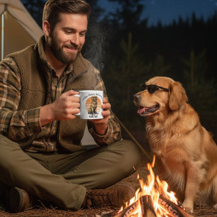 Lustige Sonnenbrille Golden Retriever Personalisie Kaffeetasse