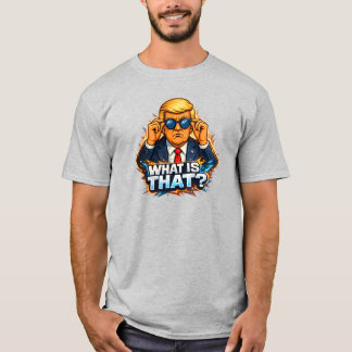Lustige Sonnenbrille Präsident Meme T-Shirt