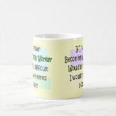 Lustige Sozialarbeiter-Geschenke Kaffeetasse (Mittel)