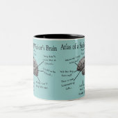 Lustige Sozialarbeiter-Geschenke Zweifarbige Tasse (Mittel)