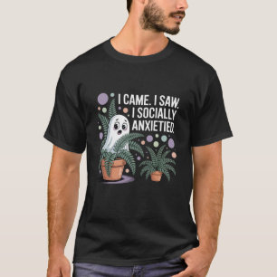 Lustige soziale Angst Introvert Nervös Peinlich So T-Shirt