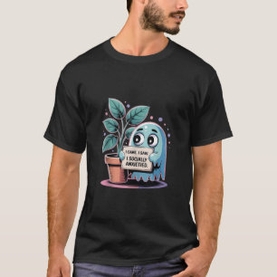 Lustige soziale Angst Introvertiert Nervös Schücht T-Shirt