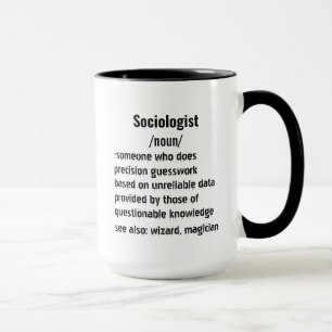 Lustige Soziologe Definition Geschenke für Männer Tasse