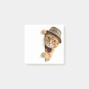 Lustige spähende Katzen-Post-it Notes Post-it Klebezettel