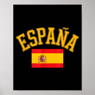 Lustige spanien flagge sagen españa land liebe Lus Poster