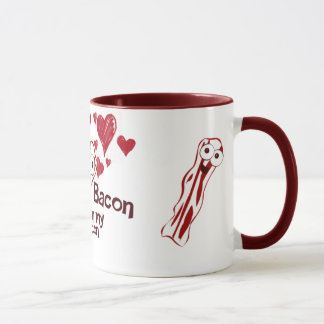 Lustige Speck-Liebe-Tasse Tasse