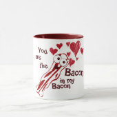 Lustige Speck-Liebe-Tasse Tasse (Zentrum)