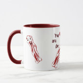Lustige Speck-Liebe-Tasse Tasse (Links)