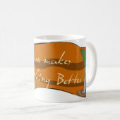 Lustige Speck-Martini-Tasse Kaffeetasse (VorderseiteRechts)