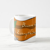 Lustige Speck-Martini-Tasse Kaffeetasse (Vorderseite Links)