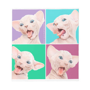 Lustige Sphinx Notizblock