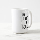 Lustige Spiele Tränen der Leute, die ich bei Boggl Kaffeetasse (VorderseiteRechts)