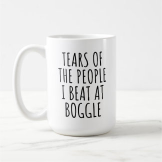 Lustige Spiele Tränen der Leute, die ich bei Boggl Kaffeetasse