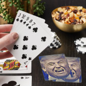 Lustige Spielkarten Donald Trump (In Situ)