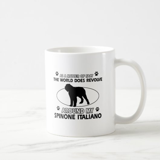Lustige spinone Italienerentwürfe Kaffeetasse (Rechts)