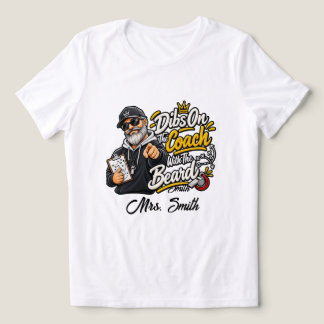 Lustige Sport-Ansprüche auf den Coach mit dem Bart Tri-Blend Shirt