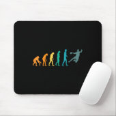 Lustige Sport Evolution Handball  Mousepad (Mit Mouse)