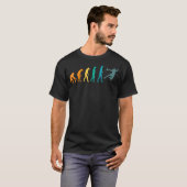 Lustige Sport Evolution Handball T-Shirt (Vorne ganz)