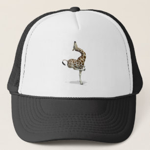 Lustige sportliche Giraffe Truckerkappe