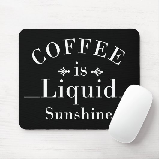 lustige Sprüche für Kaffee Mousepad (Mit Mouse)