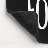 Lustige Sprüche - Ich teile nichts mit Essen Mousepad (Ecke)