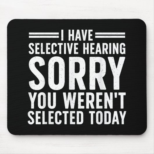 Lustige Sprüche Kunst für sarkastische Menschen Mä Mousepad (Vorne)