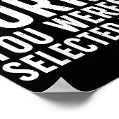 Lustige Sprüche Kunst für sarkastische Menschen Mä Poster (Ecke)