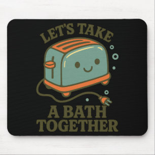 Lustige Sprüche Retro Vintage Süße Verspielte Toas Mousepad