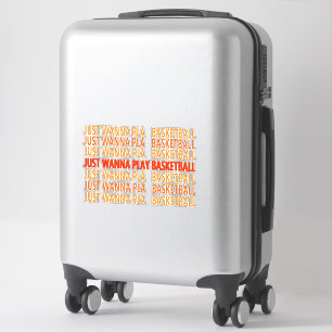 Lustige Sprüche über Basketballspieler Aufkleber