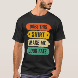 Lustige Sprüche über dicke Menschen, Vintage Macht T-Shirt
