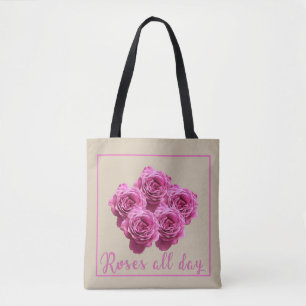 Lustige Sprüche über Rose und Liebe Tasche